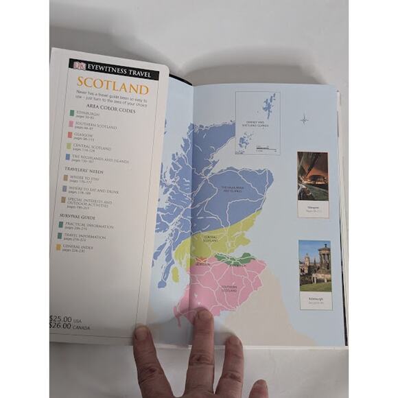 DK Eyewitness Travel Guide: Scotland Book - Picture 3 of 5